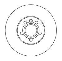 NF PARTS Тормозной диск 204772NF